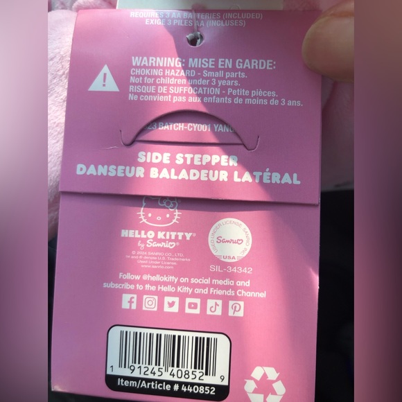 Bnwt Htf Hello Kitty stepper/greeter - Picture 6 of 6